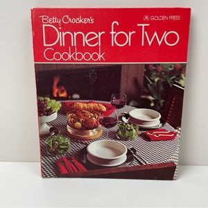 Betty Crocker Dinner For Two Cookbook